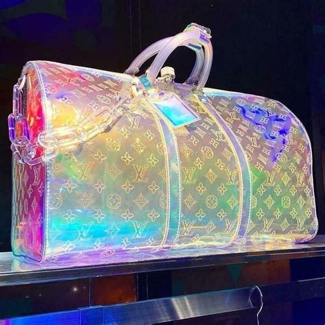 louis vuitton holographic duffle bag|louis vuitton duffle bag vintage.